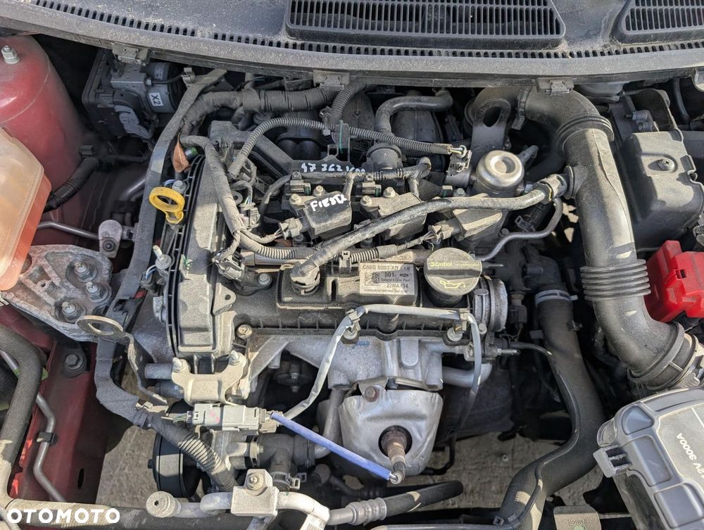 SILNIK KOMPLETNY WTRYSKIWACZE TURBINA FORD FIESTA MK7 1.0 ECOBOOST P4JB - 6