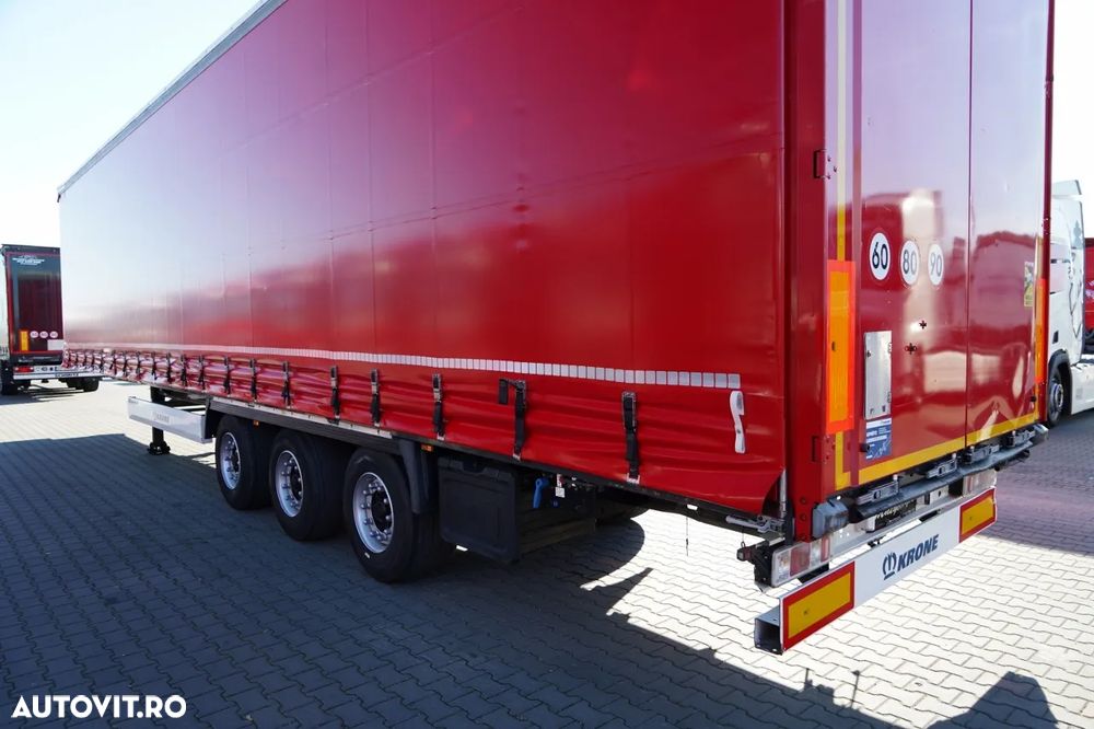 Krone CORTINĂ KRONE / MEGA / 2018 / AXĂ RIDICABILĂ / PLATĂ JOSĂ - 11