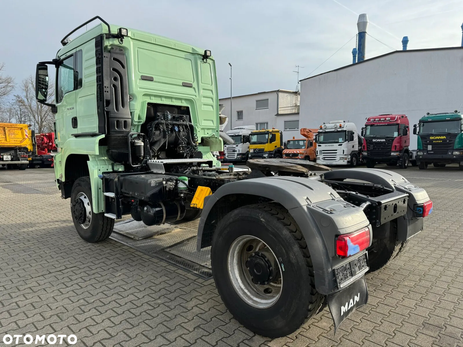 MAN TGS 18.510 4x4 EURO6 CIĄGNIK SIODŁOWY Z HYDRAULIKĄ WYWROTU - 6