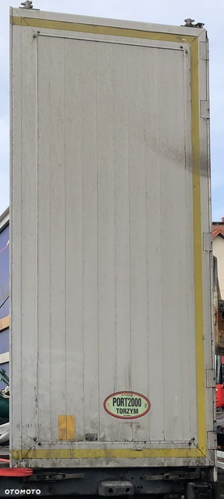 Prawe Drzwi naczepy Wielton + słupek Belki dachu+wózek - 3