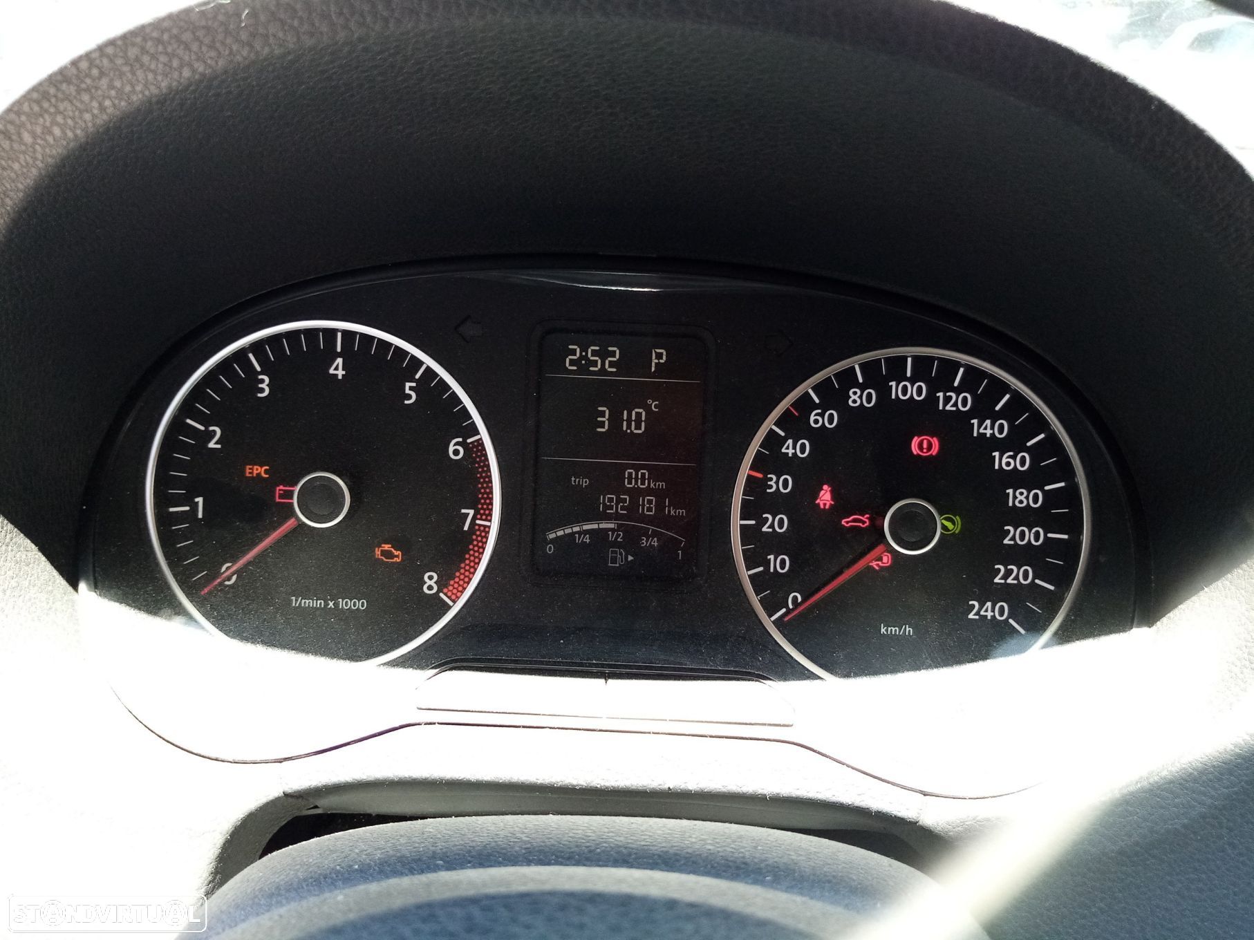 Quadrante / painel de instrumentos VOLKSWAGEN Polo (6R, 6C) - 1
