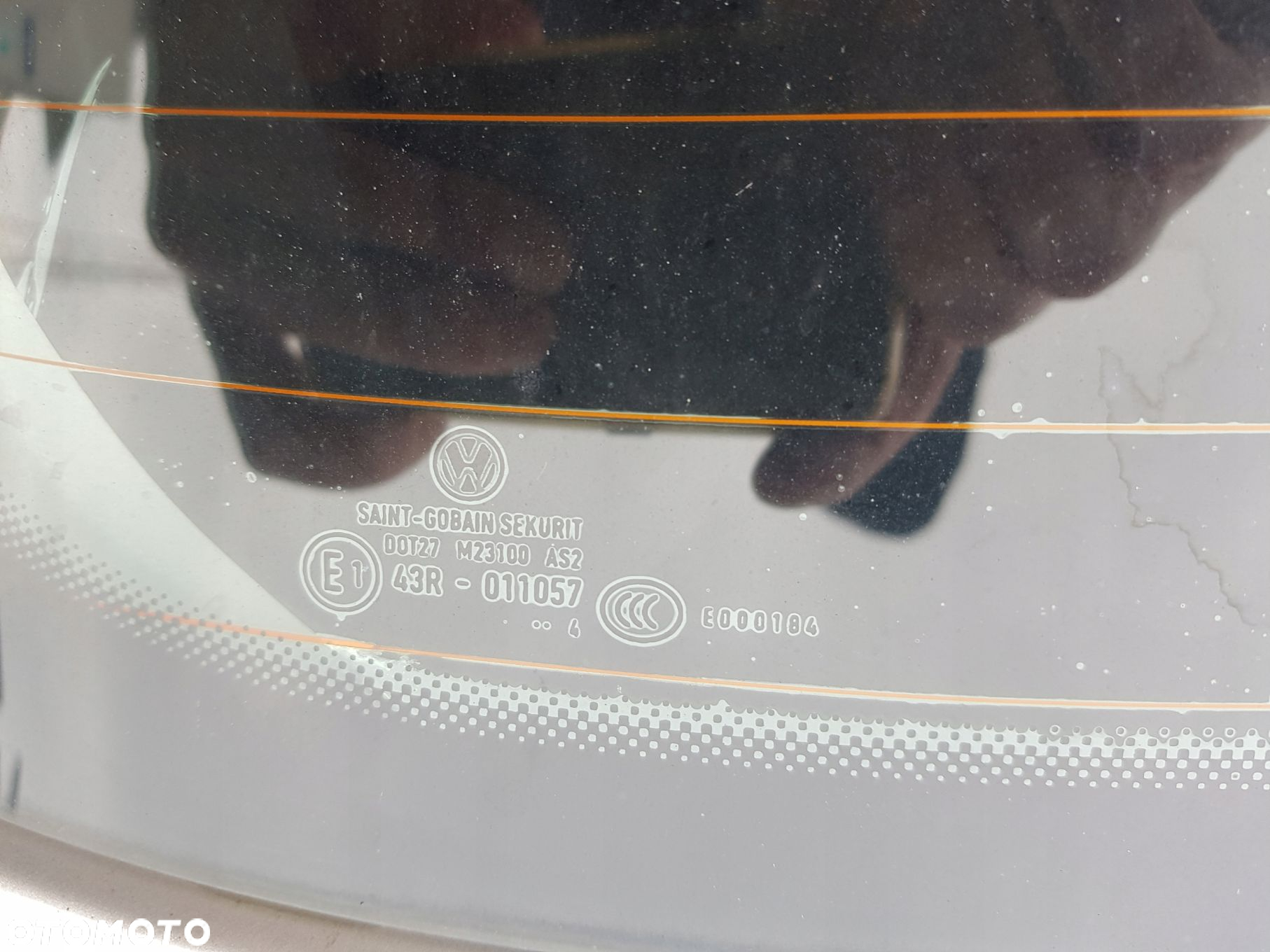 VW GOLF 7 VII SPORTSVAN 14-17r KLAPA BAGAŻNIKA TYŁ LB7W - 8