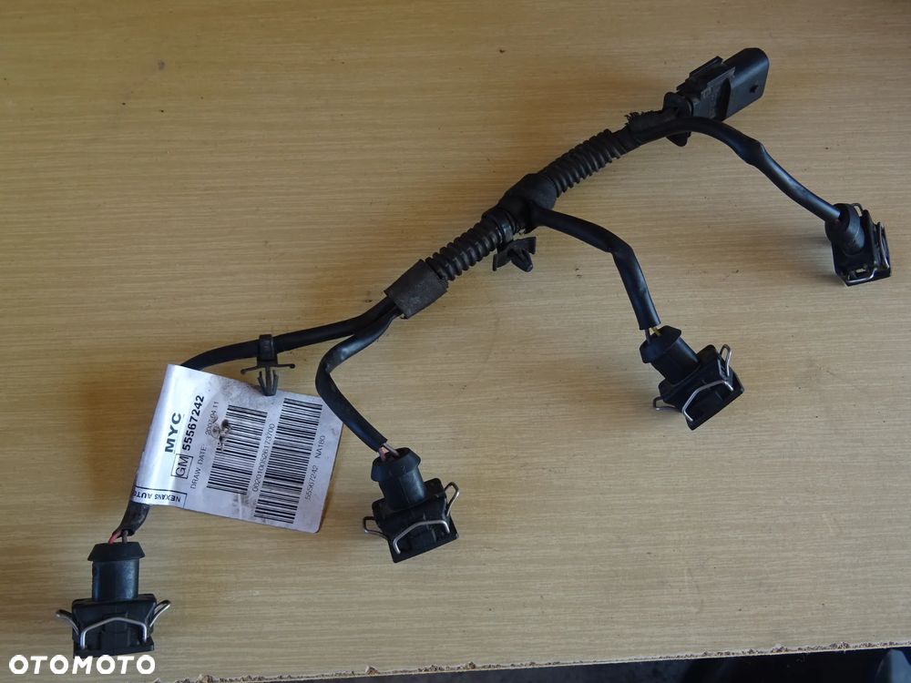 INSTALACJA WIĄZKA ELEKTRYCZNA WTRYSKÓW SILNIKA 1,6 TURBO A16LET ZAFIRA C ASTRA J INSIGNIA A CORSA D E MERIVA - 3