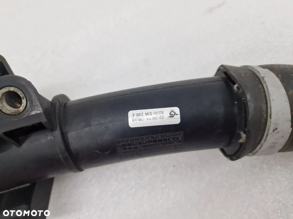 RENAULT KANGOO III / II 1.5 DCI 07- RURA / PRZEWÓD POWIETRZA INTERCOOLERA , NR 8200534296 / 8200534296E , NR AUKCJI RD40 - 6