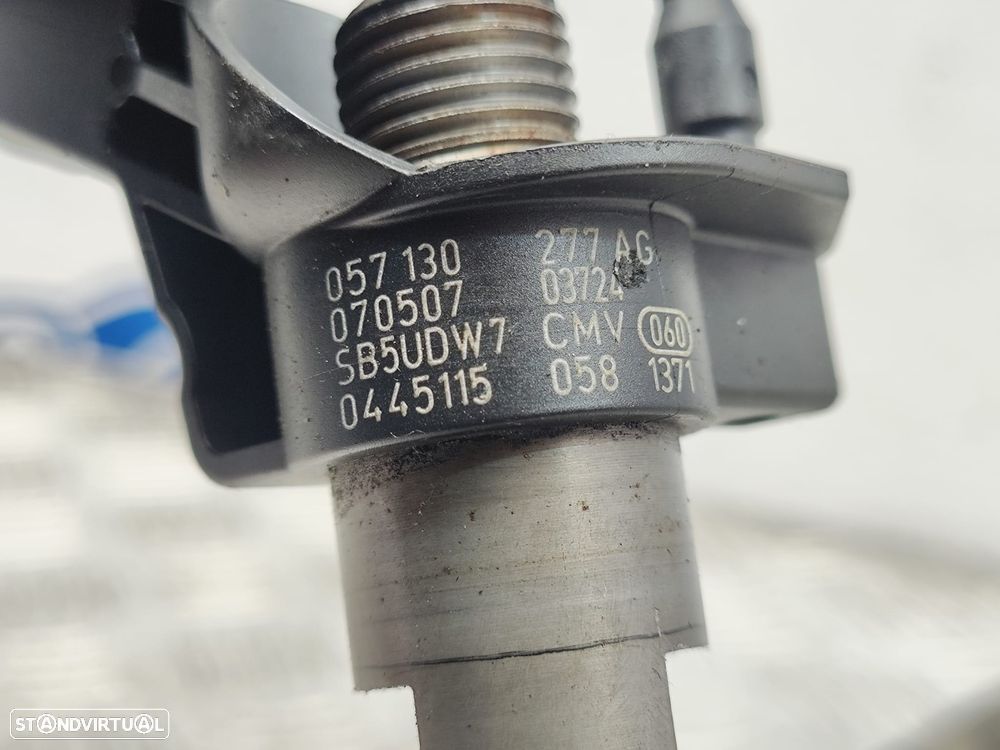 Conjunto de injetores originais Bosch VWAG Audi A5 8T 3.0 TDI V6 CAP 240cv - 3