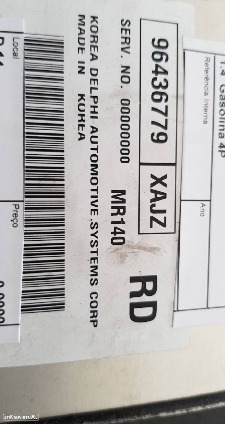 Centralina / Modulo Motor Chevrolet Aveo / Kalos Três Volumes (T250, T - 1