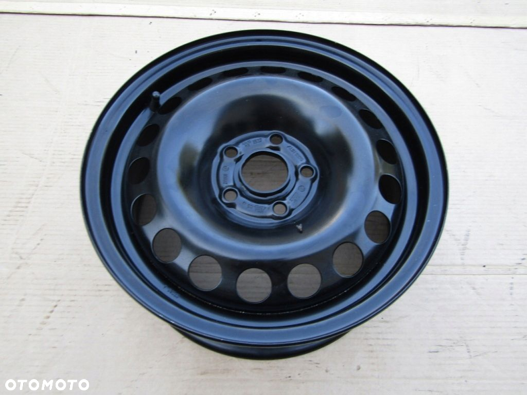 1x Felga Stalowa 15 Opel Astra J K V Chevrolet Aveo Trax 6j 5x105 ET37 - 4