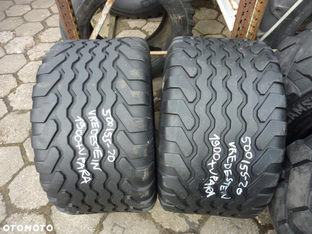 2x Opona używana 500/55-20 ; 500/55R20 VREDESTEIN 950zł(szt.) W3172 - 1