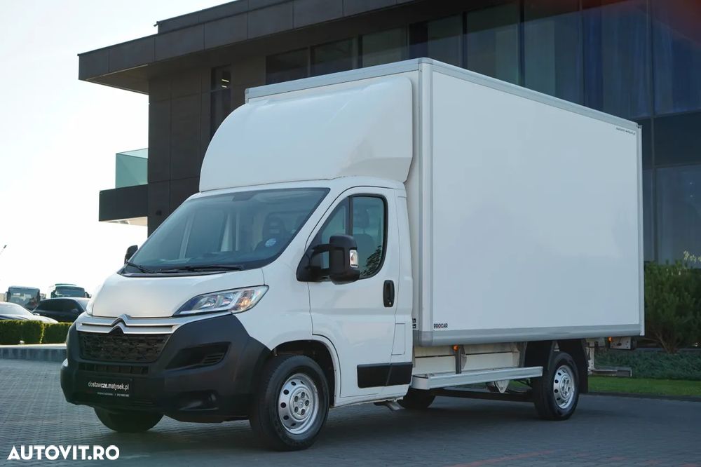 Citroën JUMPER / CONTAINER - 4,2 M / DHOLLANDIA LIFT - 750 KG / 3 LOCURI / IMPORTAT / EURO 6 - 4