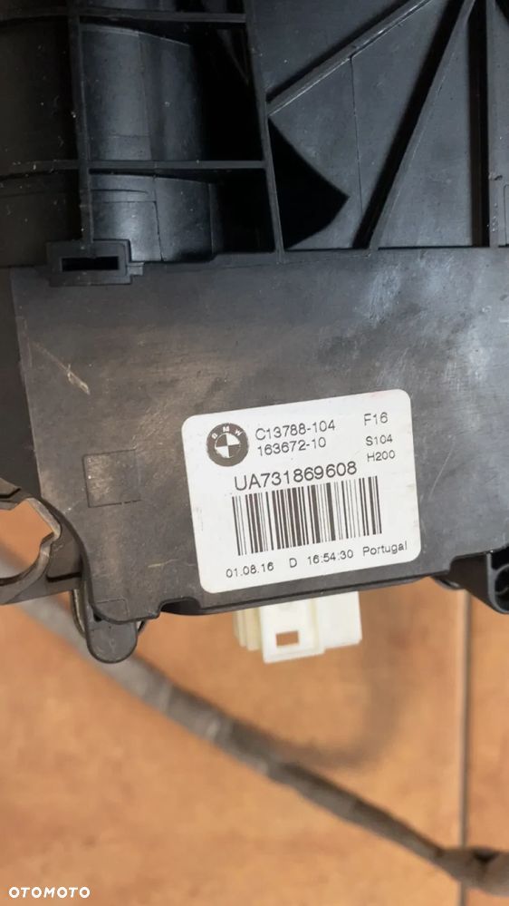 BMW X6 F16 F86 ZAMEK TYLNEJ KLAPY DOCIĄG 7397630 7318696 - 3