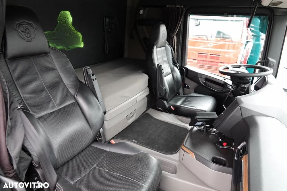 Scania G 280 / BDF / ȘASIU 7.7 M / RETARDER / SOLID / PIELE / EURO 6 - 32