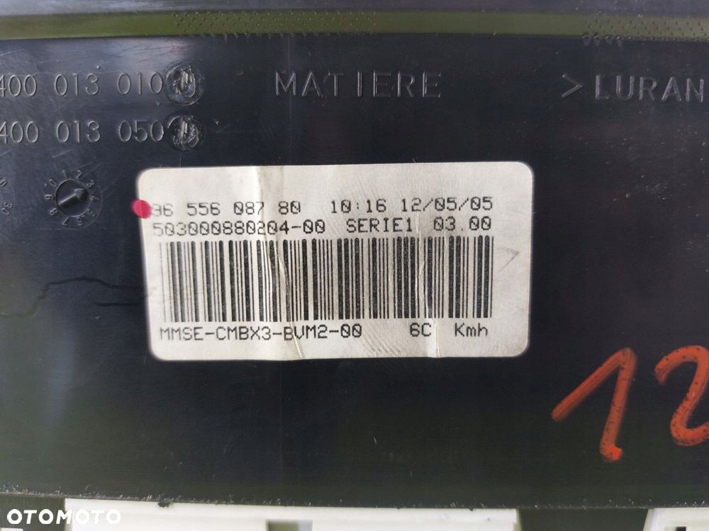 Licznik Citroen C5 I FL 1,6 HDI 2004-2008 R 9655608780 55400013010 - 3