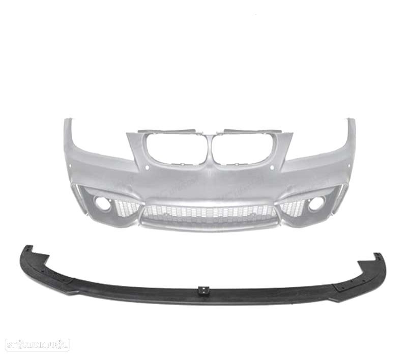 LIP FRONTAL SPOILER PARA-CHOQUES FRONTAL BMW E60 E61 LOOK M4 - 2