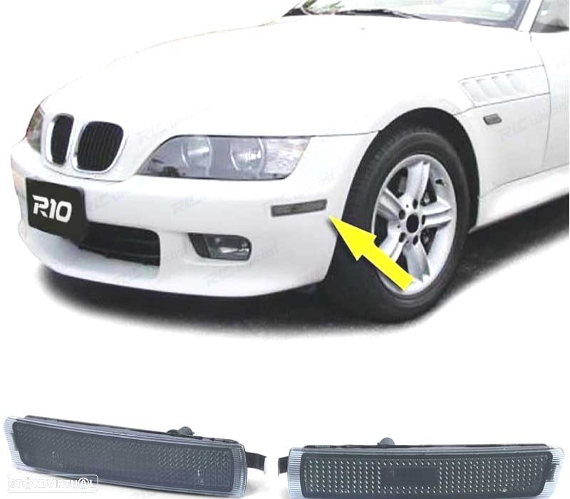 PISCAS LATERAIS PARA BMW Z3 99-03 PRETO FUMADO - 1