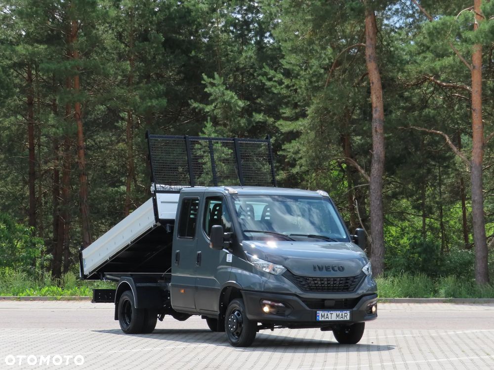 Iveco DAILY 35C16 Doka Dubel Brygadowy MIXTO 6-Cio Os.+755 Kg Ład. Wywrotka Kiper Wywrot x 3 str. 3100 mm Długość + Stelaż i Plandeka 2100 mm Wysokość Renomowanej Firmy RomCar Rozstaw Osi 3750 mm Blokada Tylnego Mostu WZMACNIANY HAK 3500 Kg 55 Tys Km Przeb. Stan Auta JAK NOWY POLECAM - 2