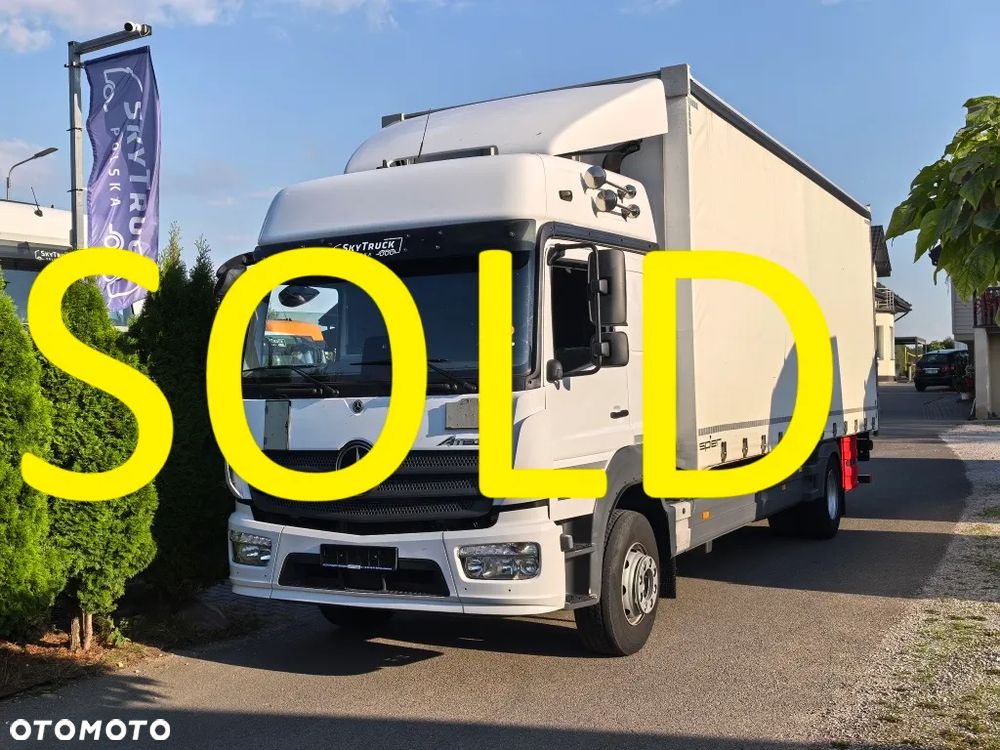 Mercedes-Benz Atego 1630 * 8250 kg ładowności * kab sypialna *