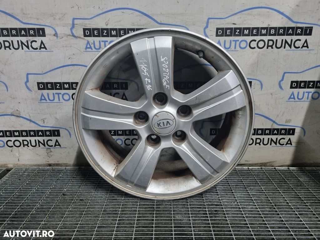 Jante aliaj Kia Sportage II 2006 - 2010 (1165) R16 NU SE VEDE ET - UL. R16 - 9