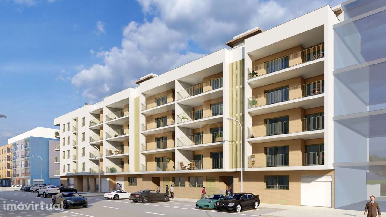 Apartamento T3+1 com varanda, terraço e garagem box no Montijo. - Grande imagem: 5/17