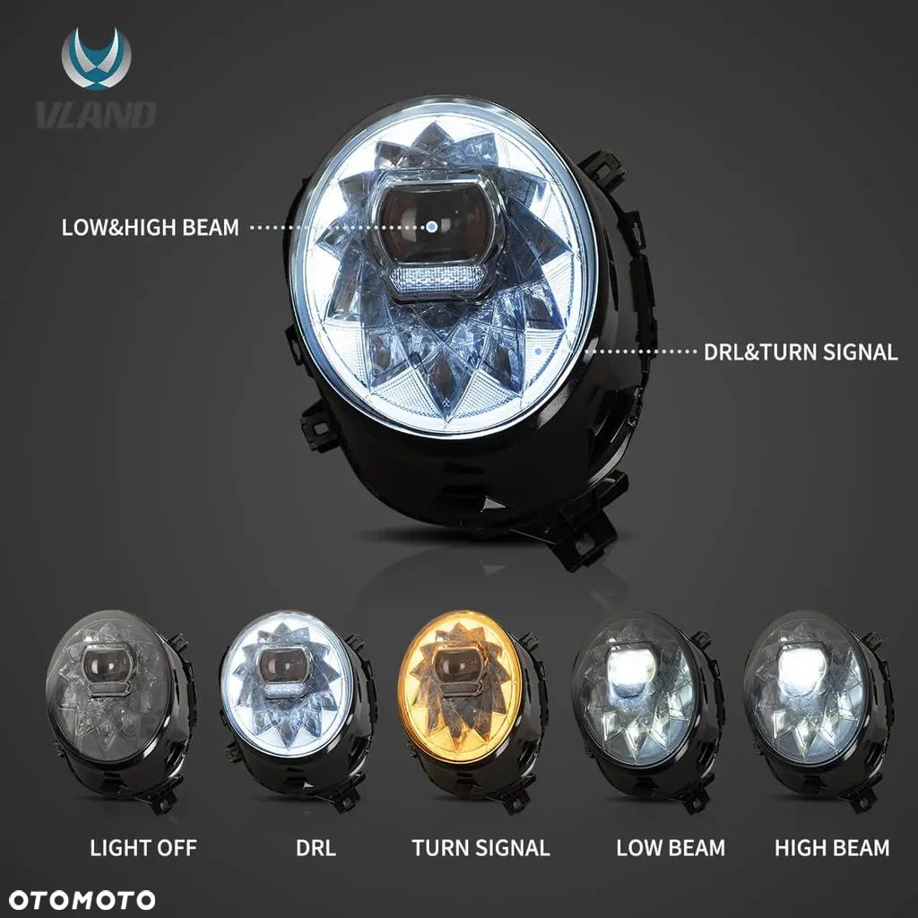 Reflektory Lampy kpl Full Led Vland Dynamiczne Mini Cooper f54 f55 f56 f57 - 11