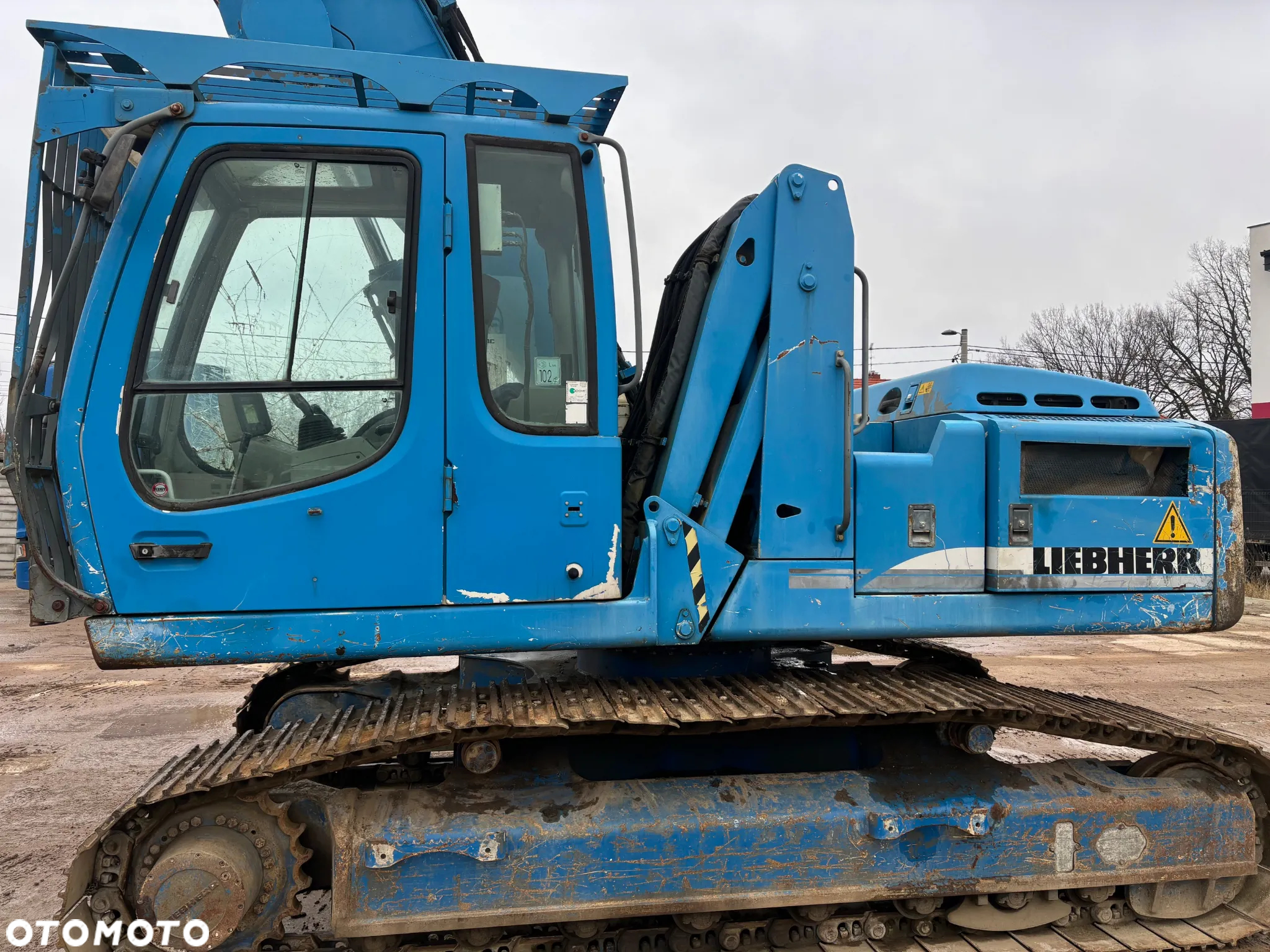 Liebherr R904C / Do złomu / Przeładunkowa / Chwytak /Podnoszona Kabina / - 22