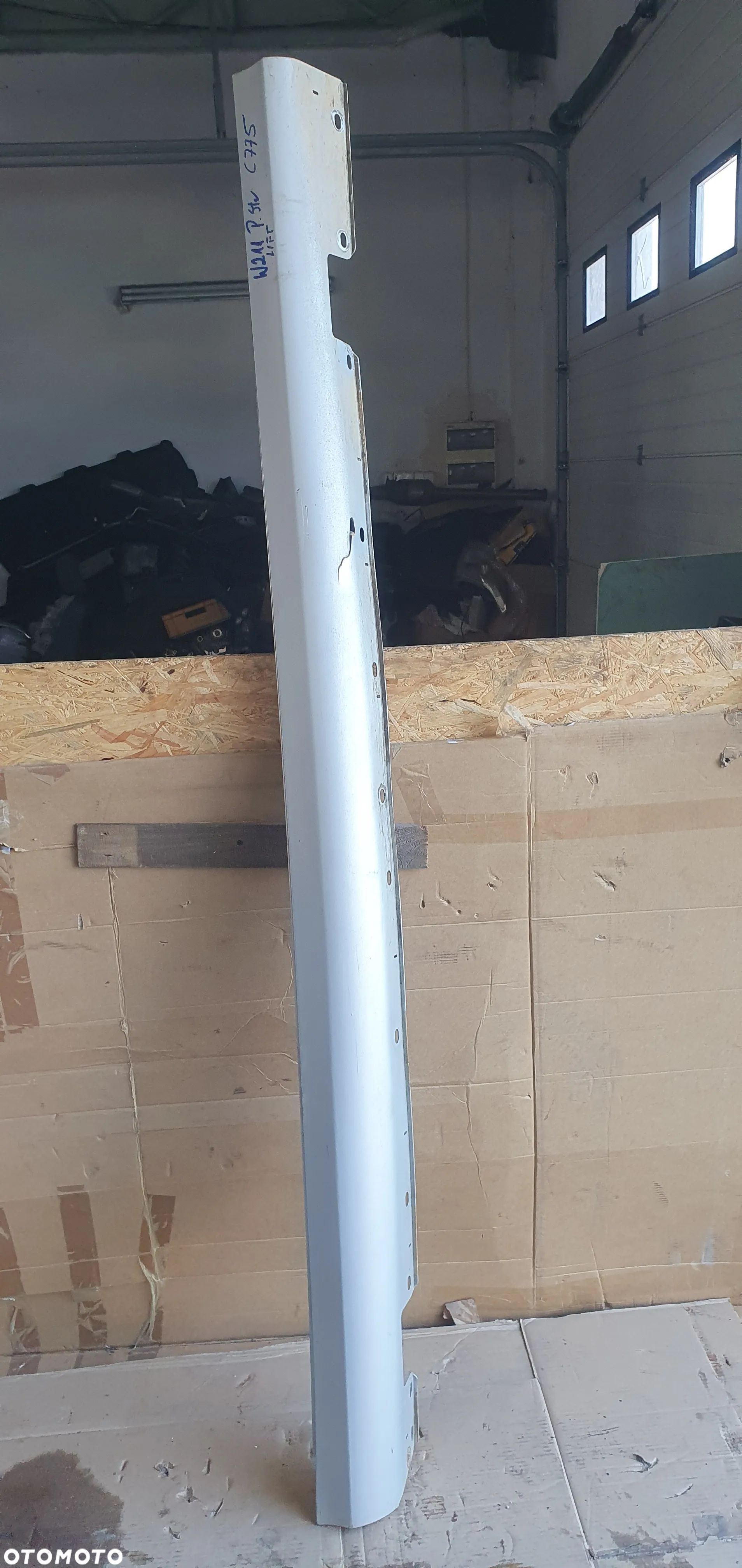 Nakładka listwa progowa osłona prawa Mercedes E-Klasa W211 Lift Kombi C775 A2116980454 - 1