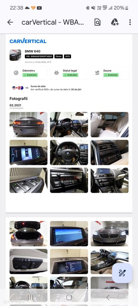 BMW Seria 6 640d Gran Coupe - 10