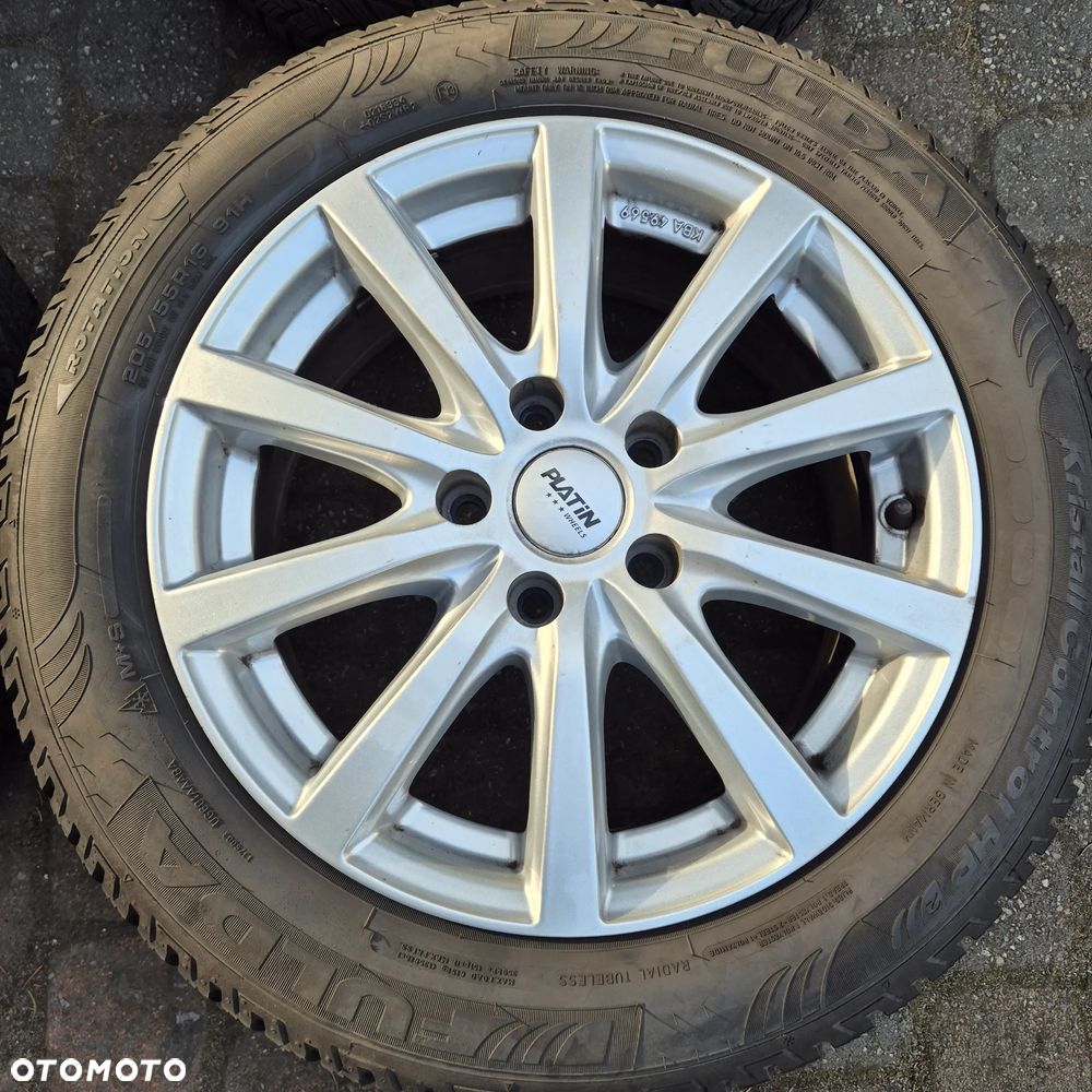 ZIMA KOŁA 205/55 R16 VW GOLF CADDY PASSAT AUDI A3 A4 OCTAVIA LEON TOURAN - 2