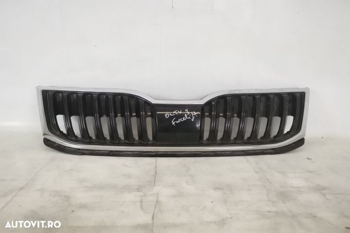Grila Centrala Originala In Stare Buna Skoda Octavia 3 [facelift] 2017 - 1
