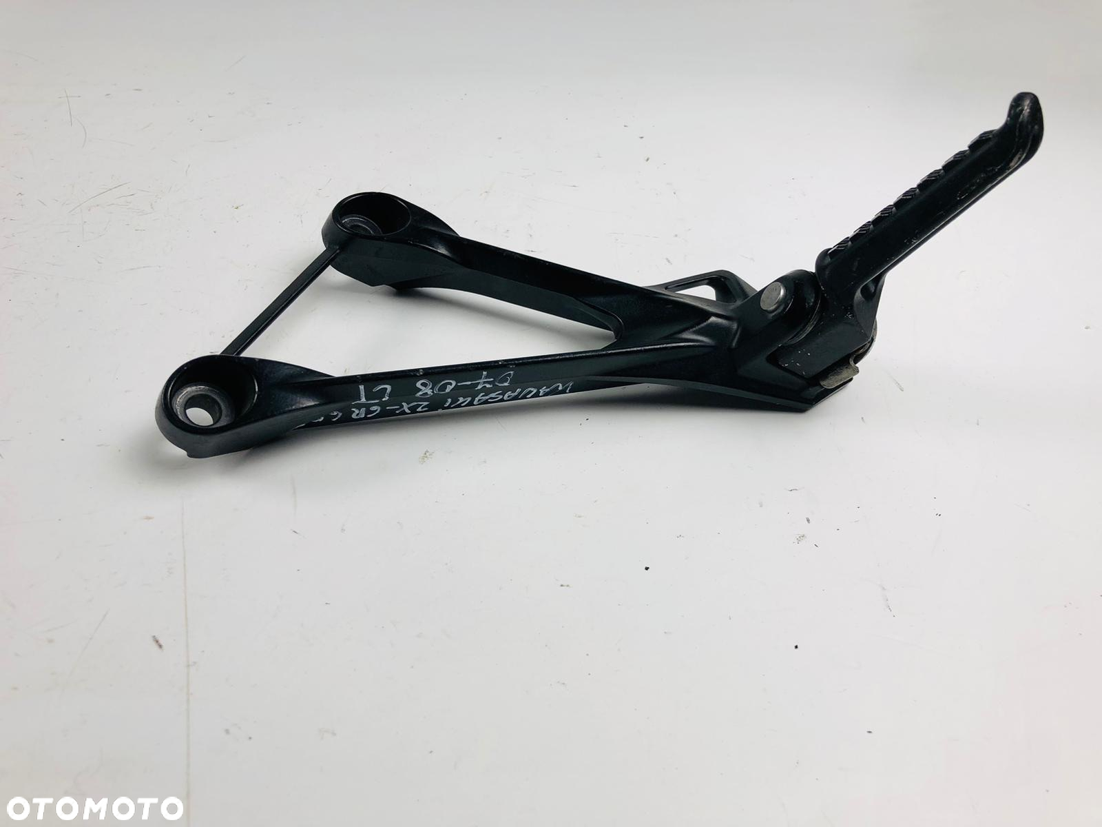 Kawasaki ZX6R 07-08 set podnóżek lewy tylny - 7