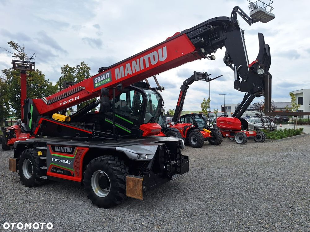 Manitou ładowarka teleskopowa obrotowa MRT 2660 Vision + - 3