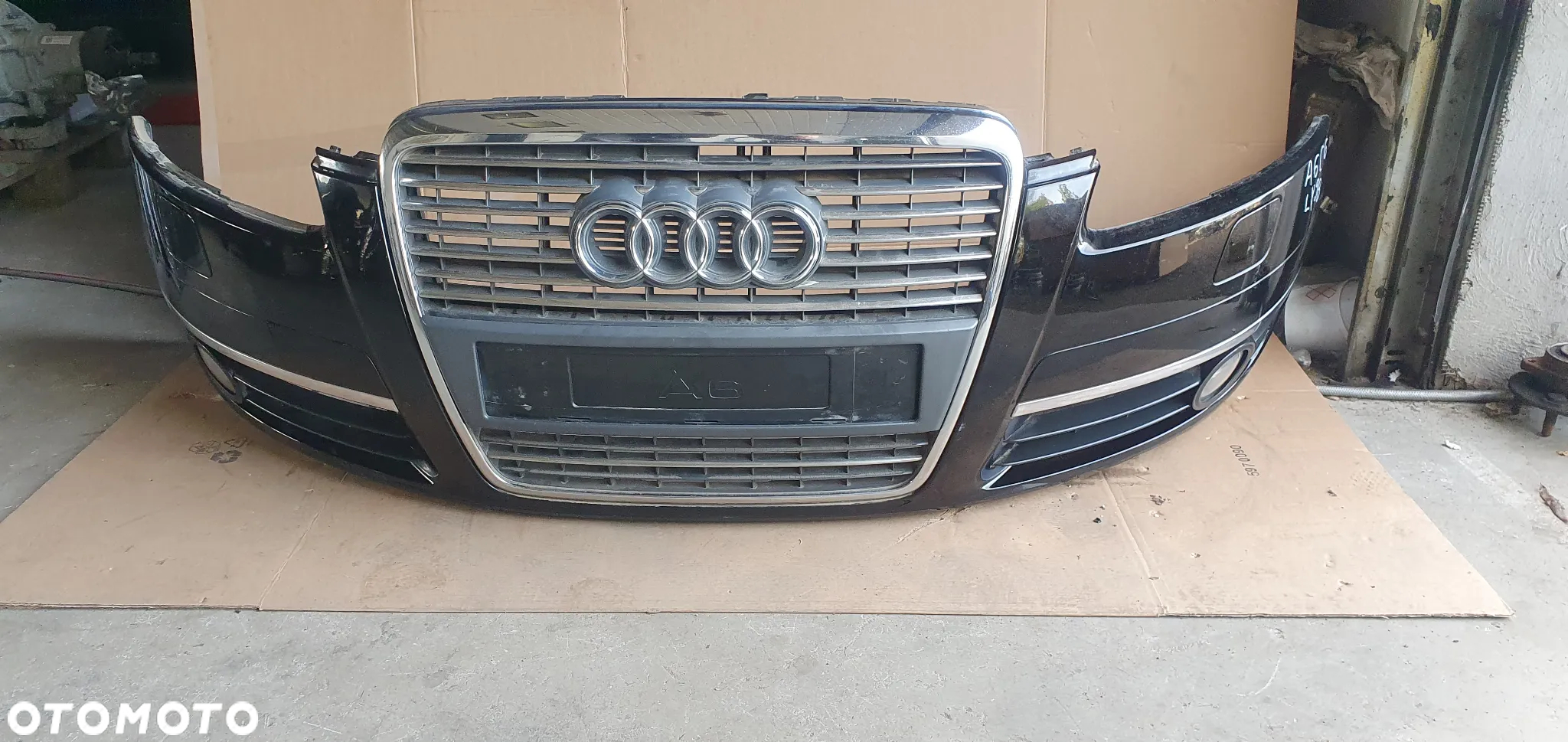 Zderzak przód przedni Audi A6 C6 XENON LY9B - 7