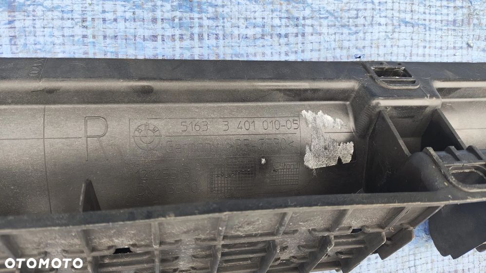 LISTWA NAKŁADKA PROGOWA PRÓG PRAWY CZARNY BLACK SAPPHIRE 475/9 0302752 3401010 BMW X3 E83 AERO M-PAKIET - 10