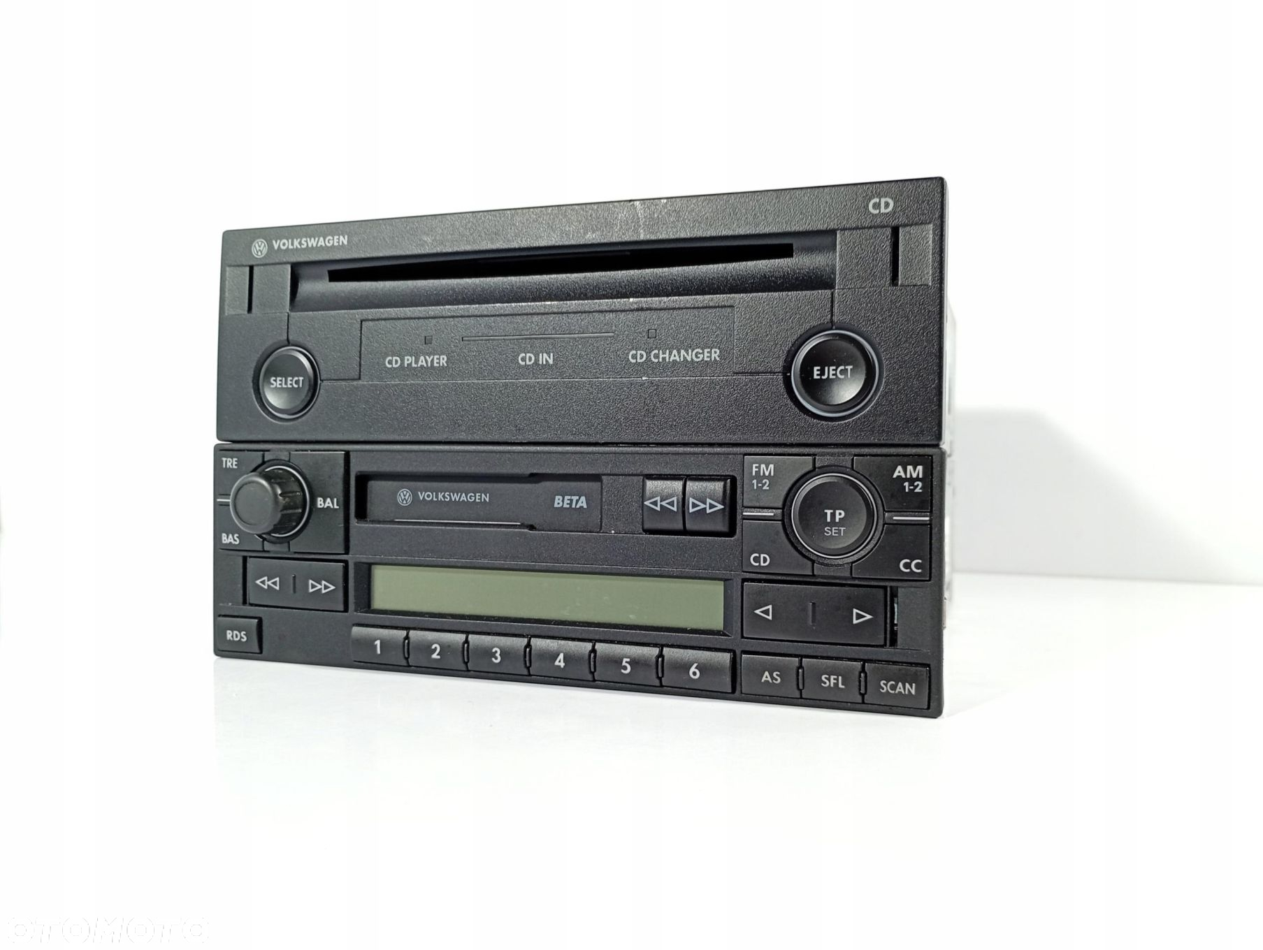VW BORA 99-05 RADIO ORYGINALNE NA KASETY ZMIENIARKA CD 2060893 1J0035152E - 3