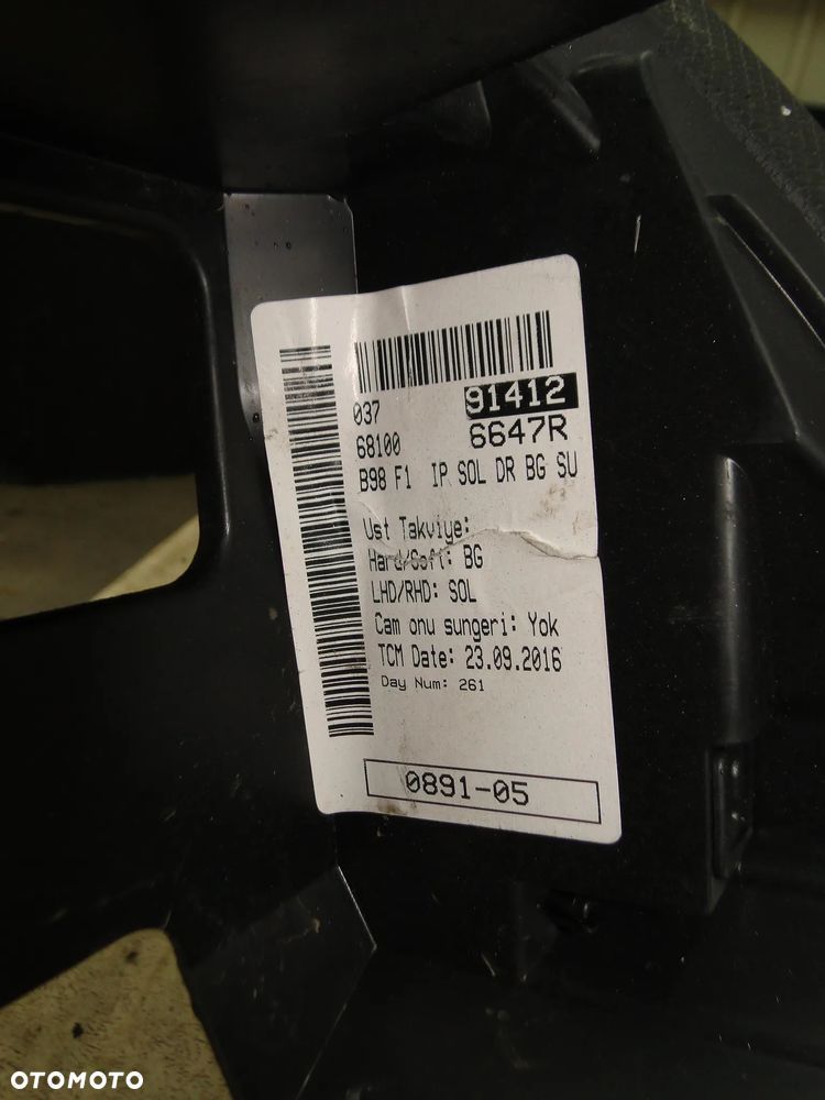 RENAULT CLIO IV 4 DESKA KONSOLA PODUSZKI AIRBAG PASY KOMPLET ORYGINAŁ EUROPA - 32