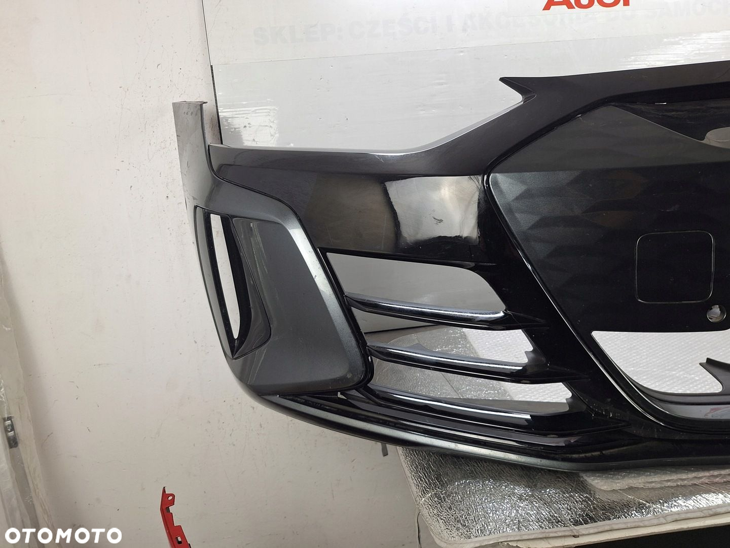 ZDERZAK AUDI RS GT E-TRON 4J3 2020-2024 ORYGINAŁ OE ASO KRATKA DYFUZOR - 3