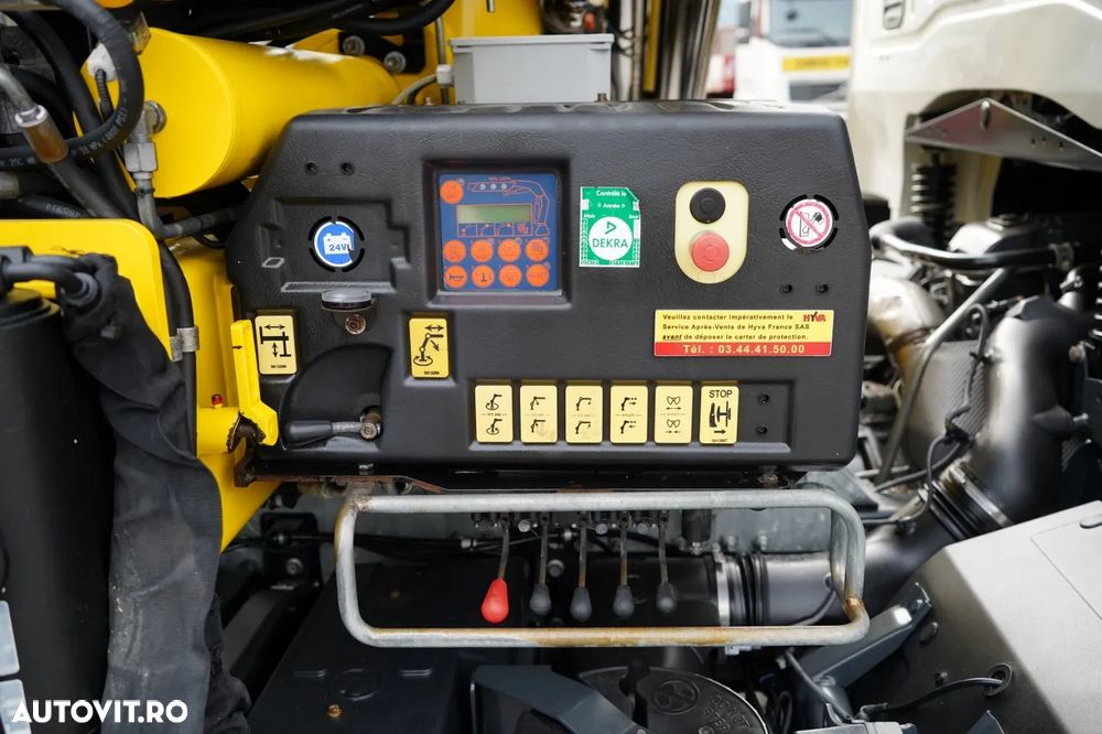 Iveco 180E25 / 4X2 / 7.5m LIVRARE + HYVA HB150X MAX. CAPACITATE DE RIDICARE 5.200 KG / RADIOCOMANDĂ / ROTATOARE / AUTOMATĂ - 19