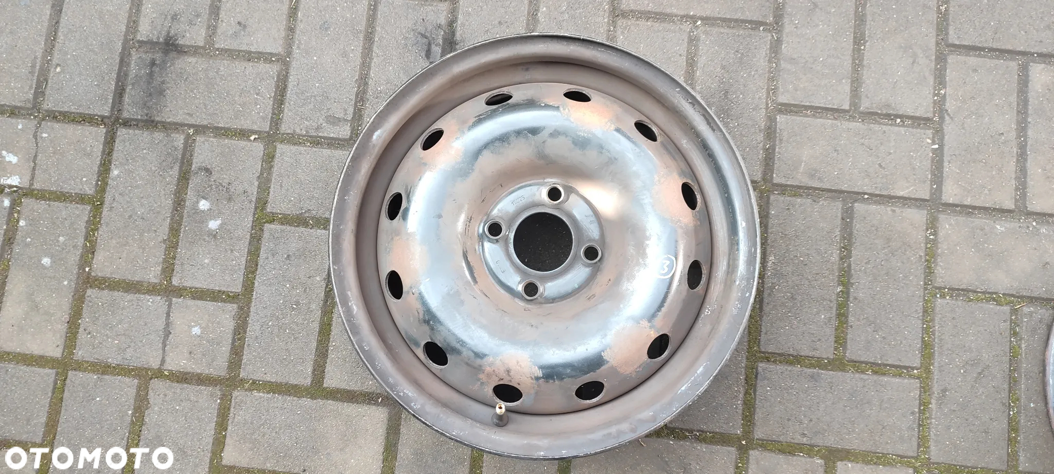FELGI STALOWE 4x100 6Jx15 CALI ET50 RENAULT DACIA 4 SZTUKI KOMPLET - 4