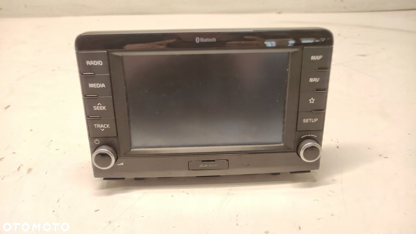 KIA STONIC RADIO NAVIGACJA NAWIGACJA EKRAN GPS 96550-H8150 KARTA INSTRUKCJA - 1