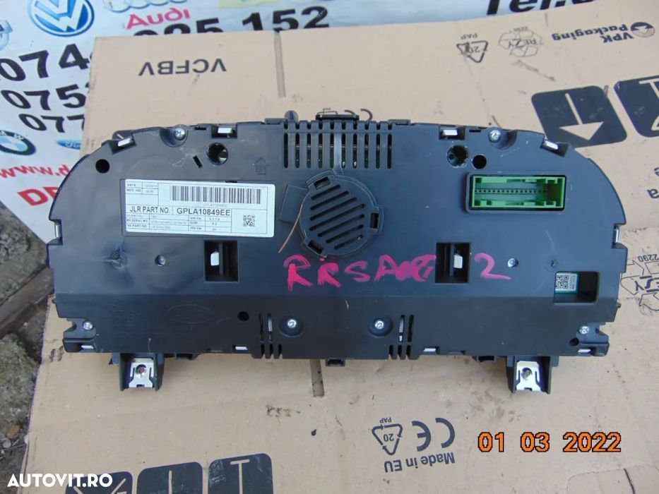 Ceasuri Bord Range Rover sport 2013-2019 Discovery 5 ceasuri instrumen - 3