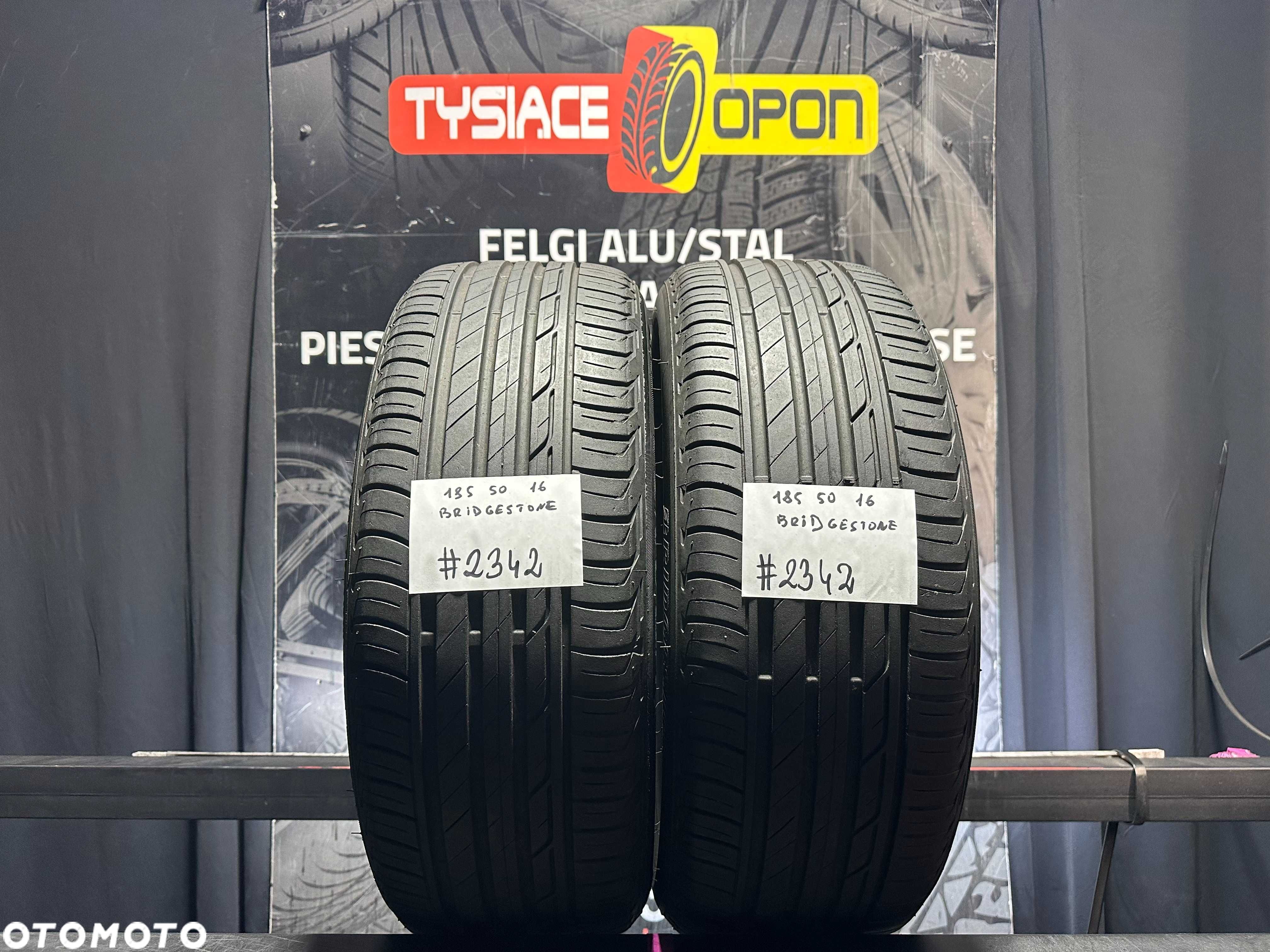 Opony Letnie 185/50/16 BRIDGESTONE TURANZA #2342 - 1