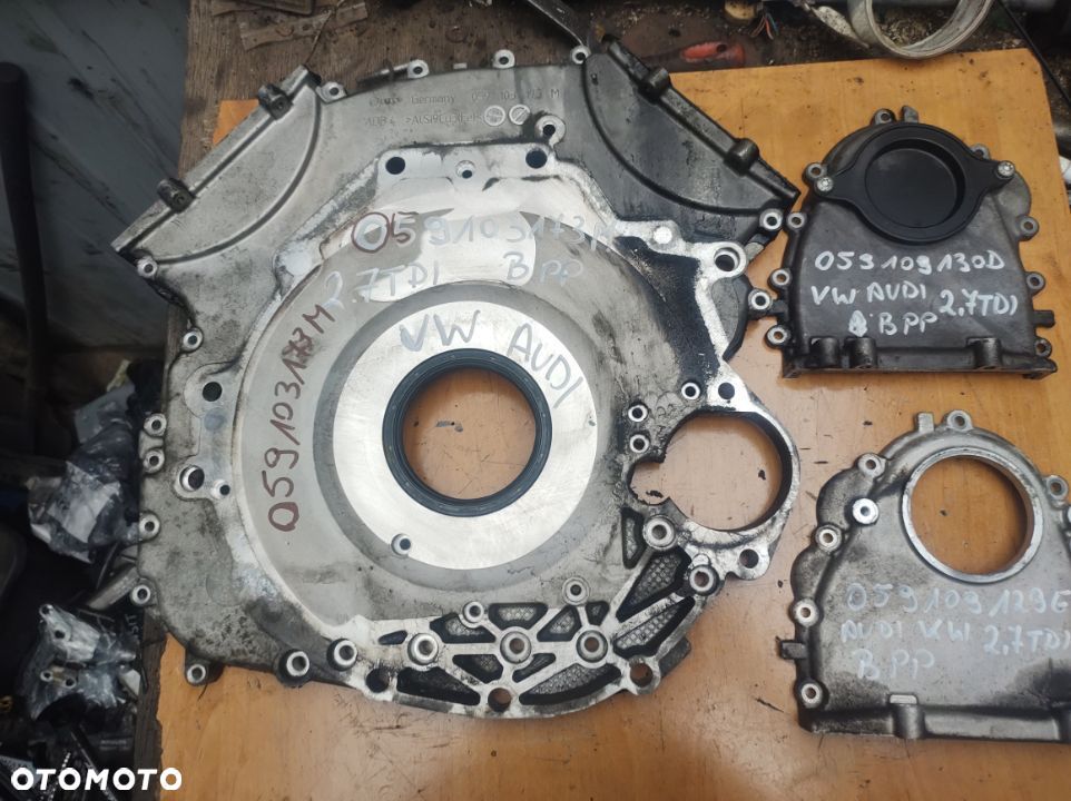 Audi a6 2,7TDI BPP obudowa osłona rozrzadu - 1