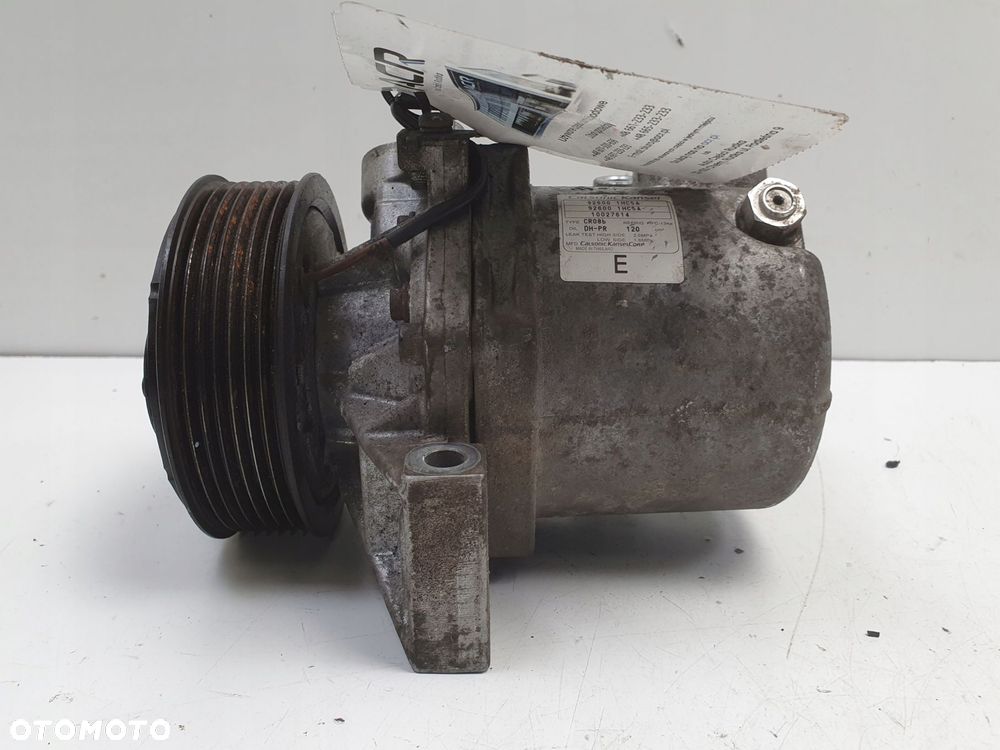 SPRĘŻARKA KLIMATYZACJI Nissan Micra IV K13 1.2 16V _ 92600-1HC5A - 3