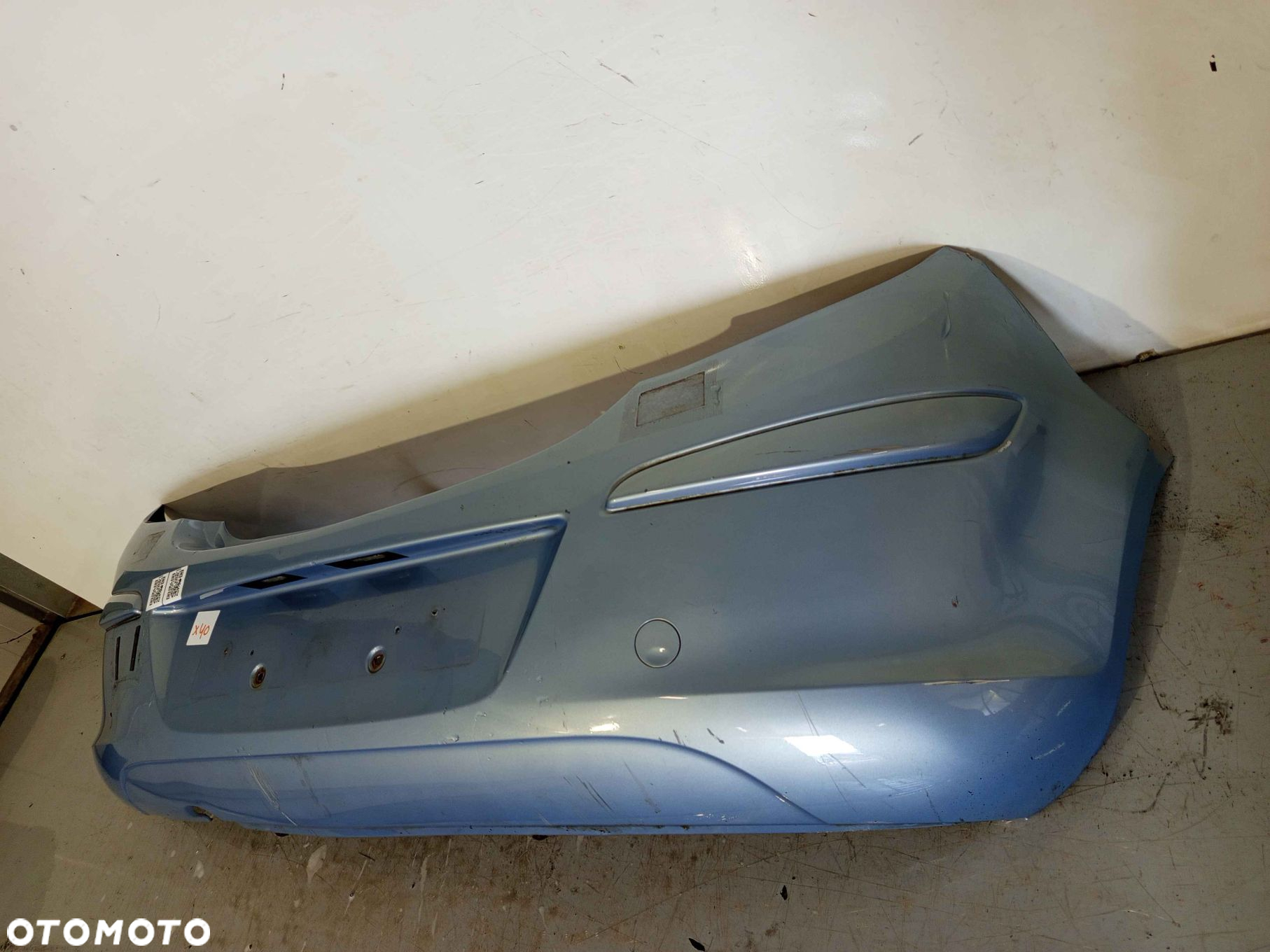 + ZDERZAK TYŁ TYLNY OPEL CORSA D Z21C BŁĘKIT BŁĘKITNY - 3