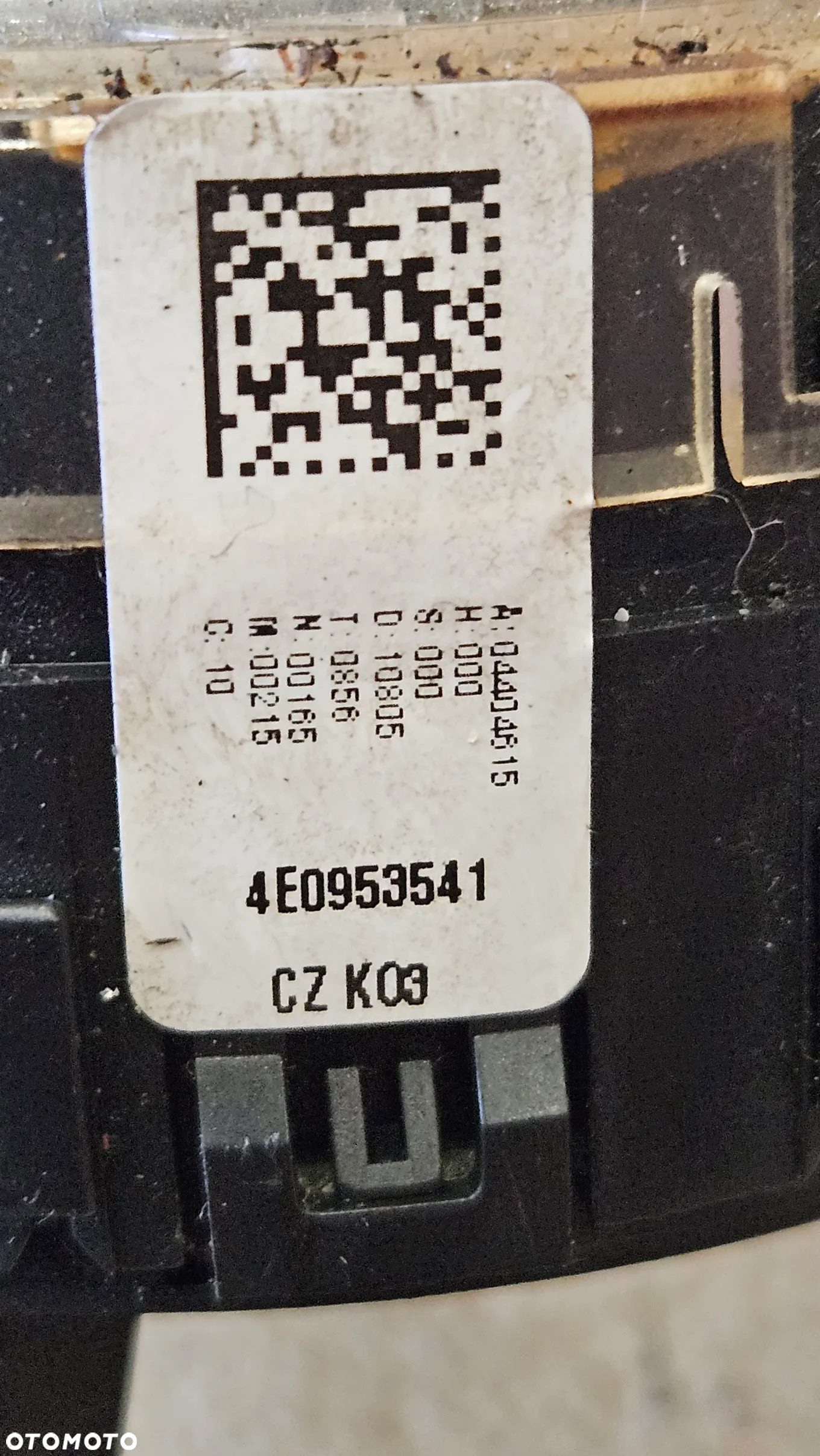Audi A6 C6 A4 B6 B7  taśma pod kierownicę 4E0953541A  4E0953541 - 6