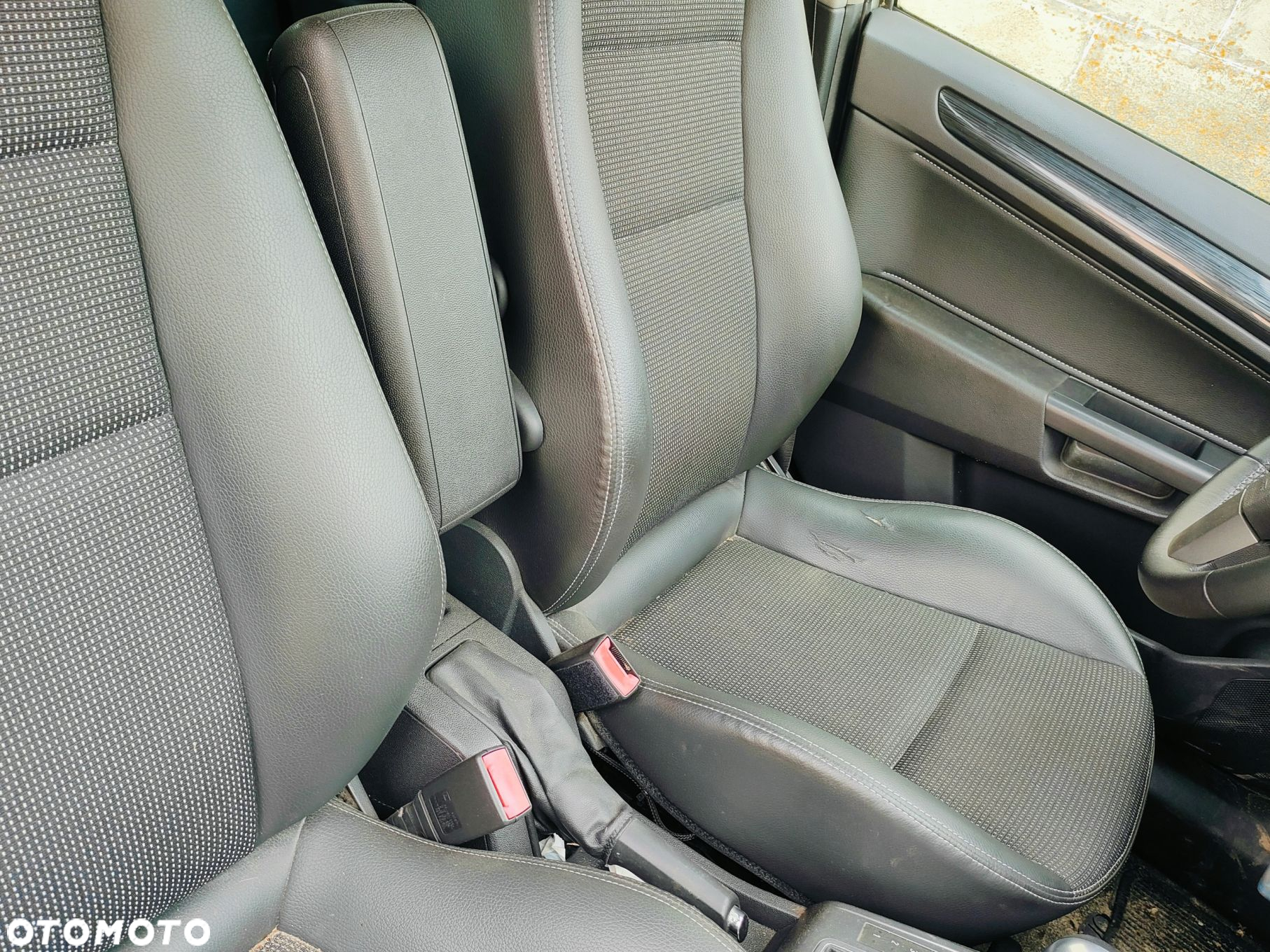 OPEL ASTRA III 3 FOTEL LEWY PRAWY FOTELE TYŁ PÓŁSKÓRA - 2