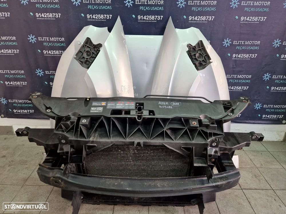 Frente completa usada SEAT ALTEA TOLEDO 2.0 TDI capot parachoques guardalamas oticas radiadores - 7