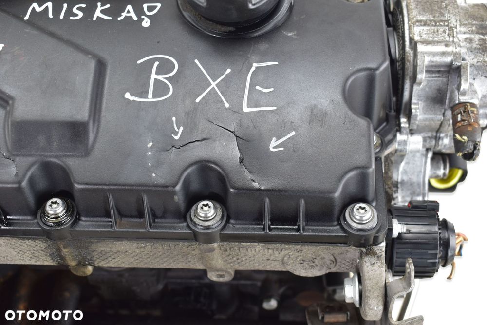 Silnik PASSAT B6 GOLF V TOURAN OCTAVIA II TOLEDO 1.9TDI 105KM BXE KOMPRESJA - 4