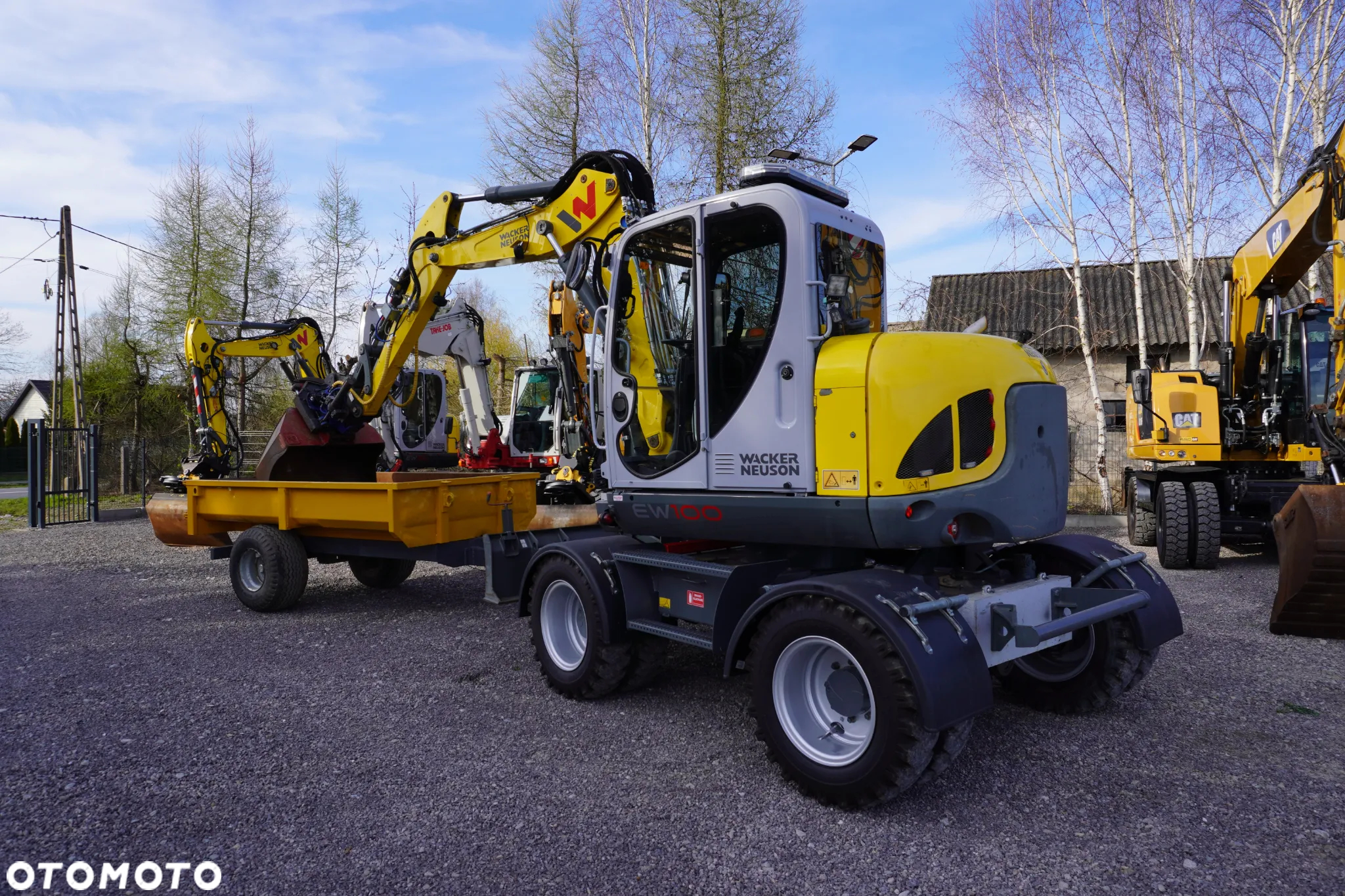 Wacker Neuson EW 100 ROTOTILT + Szczypce  Przyczepa - 8