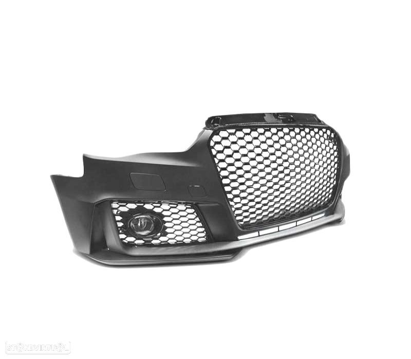 PARACHOQUES FRONTAL AUDI A3 8V 12- 16 LOOK RS3 ARO PRETO - 2