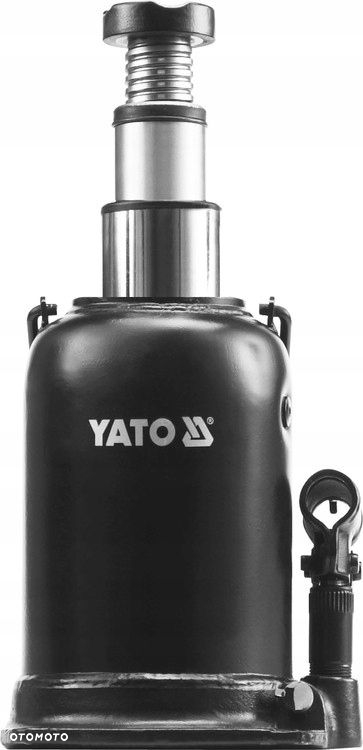 YATO PODNOŚNIK HYDRAULICZNY DWUSTOPNIOWY SŁUPEK BUTELKOWY WYSOKI 12T YT1715 - 2
